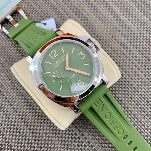 Panerai Luminor 1950 Super Clone Watch in Blue | 44mm Luxury Replica 1121207357 - front view