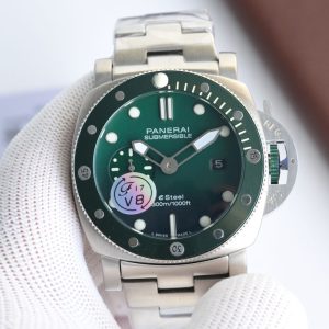 Panerai Submersible 44mm BMG-TECH™ Super Clone Automatic Watch for Sale 1119832705 - front view