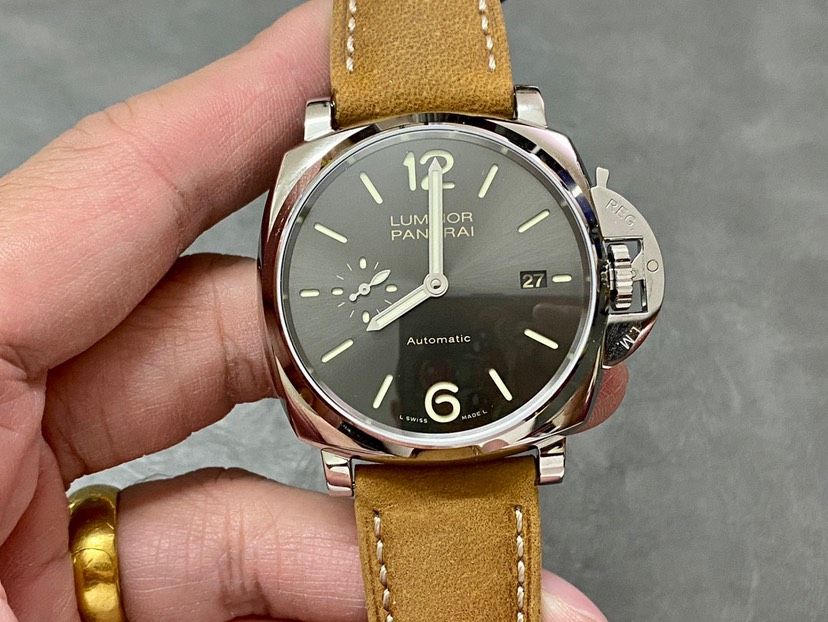 0-85.jpg Elegant Panerai Luminor Pam904 Super Clone Watch | 42mm Cash on Delivery 1135890211 - front view | Luminor